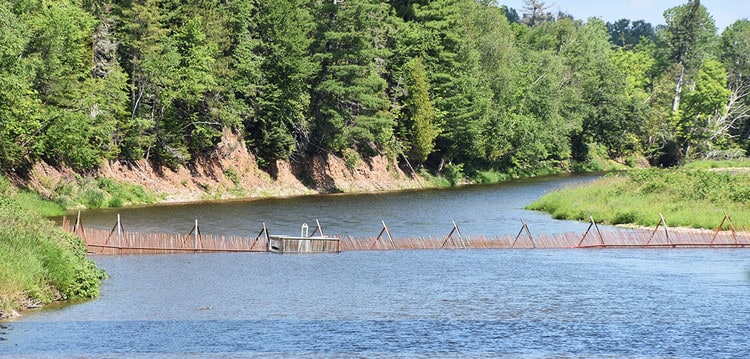 Jacquet River Salmon Barrier